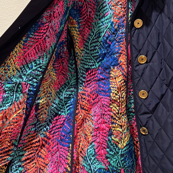 NWOT Lilly Pulitzer Destination Quilted Coat - Picture 3 of 5